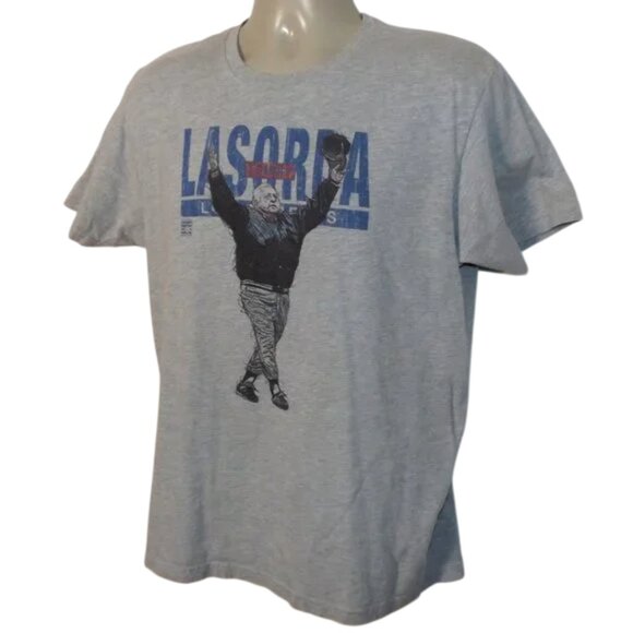 TOMMY LASORDA Tshirt, L, Gray, Graphic Tee, MLB, Short sleeves - Picture 4 of 8